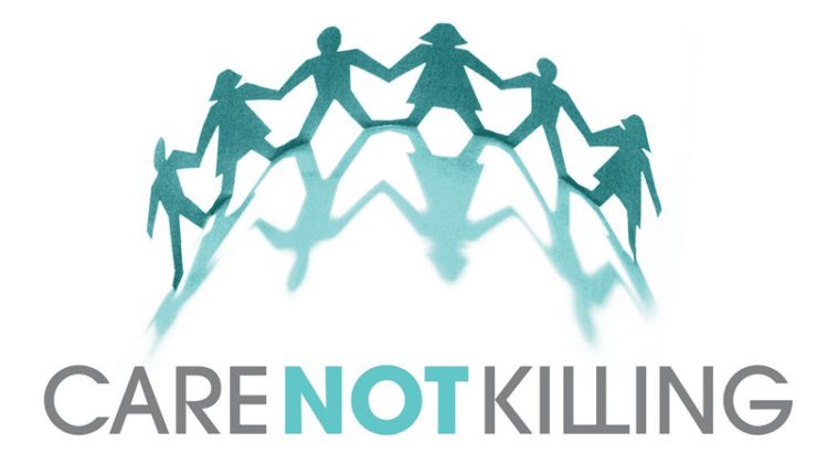 Care Not Killing logo