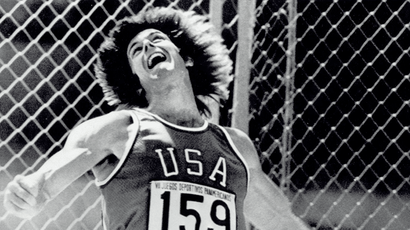 Jenner represented the US at athletics