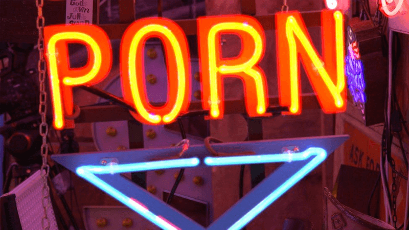 Porn sign