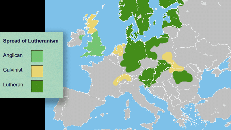 Spread of Lutherism