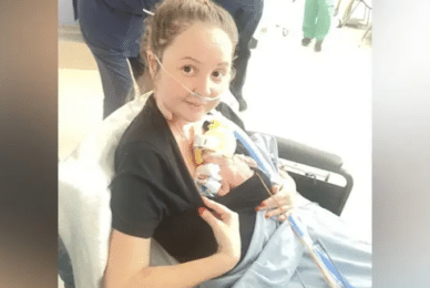 Preemie mum thanks hospital staff for saving both their lives