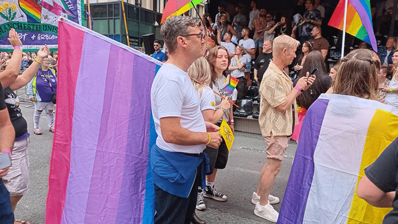 Andy Burnham at Manchester Pride 2025