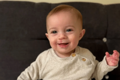 ‘I’m in love with his smile’: Sport stars raise funds for kids with cleft lip/palate