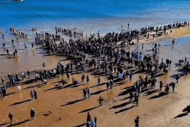 An ‘incredible’ 550 baptisms at Bridlington beach
