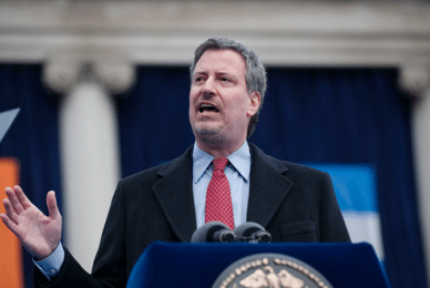 NYC mayor threatens “specific churches” who flout COVID-19 rules with permanent shutdown
