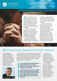 Criminalising prayer and parenting?