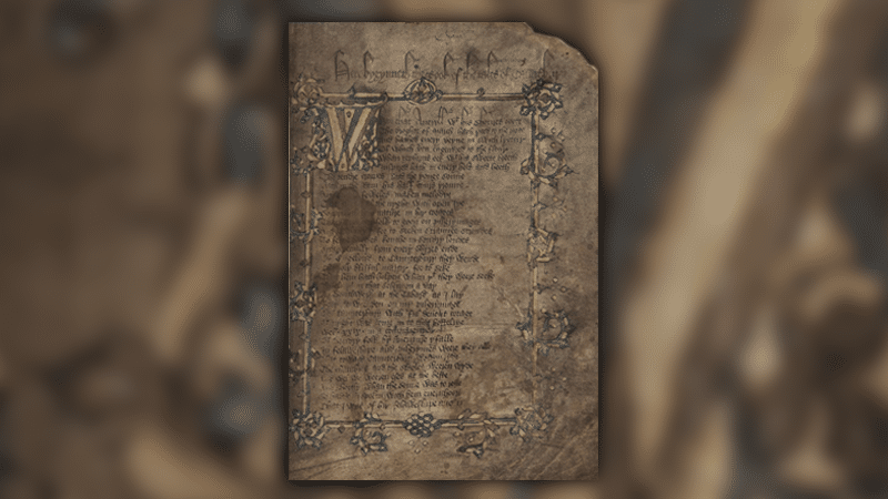 Canterbury Tales Manuscript