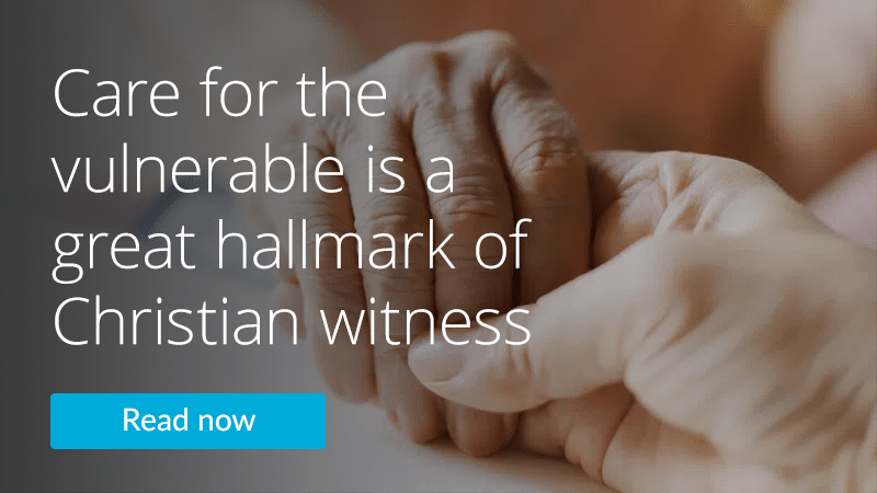 Care for the vulnerable is a great hallmark of Christian witness - The ...