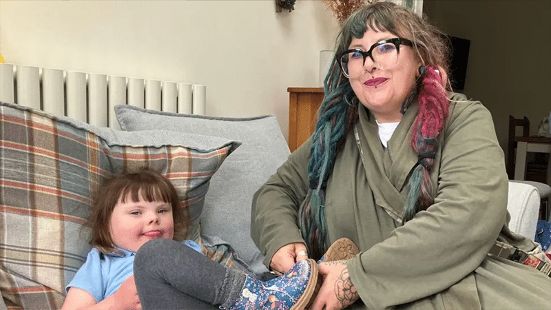 Kat Booker and daughter Nancy