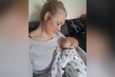 Mum ‘blown away’ by life-saving blood transfusion for her baby in the womb