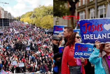 Over 30,000 March for Jesus in Belfast and Dublin: ‘A celebration for Jesus in full public view’