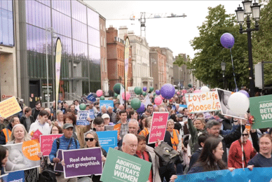 ‘The abortion debate is not  over in Ireland’ as crowds March for Life in Dublin