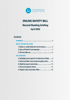 Online Safety Bill: Second Reading Briefing