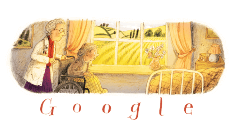 Google's Dame Cicely Saunders Doodle