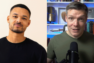 Apologist shares the Gospel on top podcast The Diary of a CEO