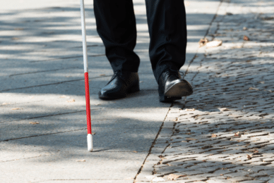 £50k ‘inclusive rainbow crossing’ excludes visually impaired