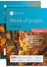 Week of prayer: Autumn 2025