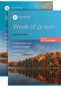Week of prayer: Autumn 2026