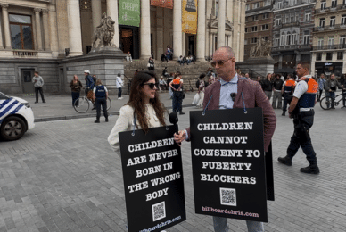 Police arrest campaigners in Brussels over gender-critical views