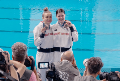 ‘I give glory to God’ declares GB Olympian after winning bronze