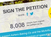 Support Ashers petition tops 8,000 ahead of court hearing