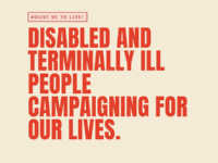 Disabled campaigners’ plea: ‘Halt push for assisted suicide law’