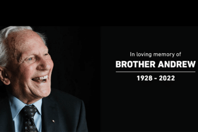 Open Doors founder Brother Andrew dies aged 94