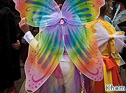 Dress boys as butterflies to tackle domestic abuse
