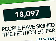 C4M.org.uk sees 18,000 sign petition