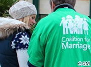 Marginal MPs face one million leaflet blitz over gay marriage