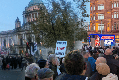 ‘Victory’: Belfast City Hall halts abortion day illuminations