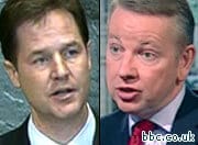 Clegg and Gove clash over sex education