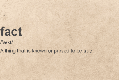 When is a factsheet not a factsheet?