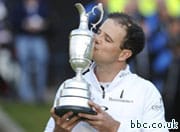 Golfer thanks God for Open Championship victory