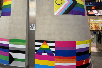 Network Rail slammed for building ‘Pride Pillar’ of LGBT flags