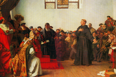 Luther at the Diet of Worms