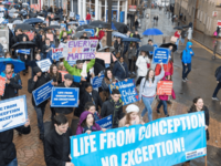 Thousands march for life in UK despite pro-abortion protestors