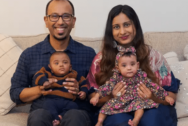 Record breaking preemie twins celebrate 1st birthday
