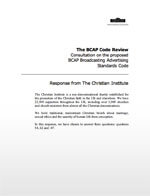 Response to BCAP consultation