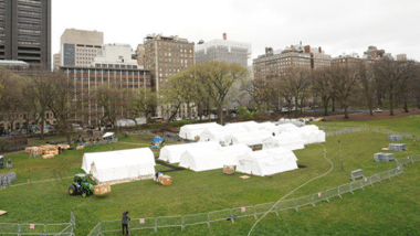 Samaritan's Purse field hospital in New York