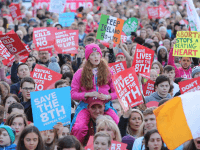90,000 march to say: ‘Vote no to abortion in Ireland’