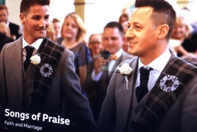 BBC flooded with complaints over Songs of Praise gay wedding