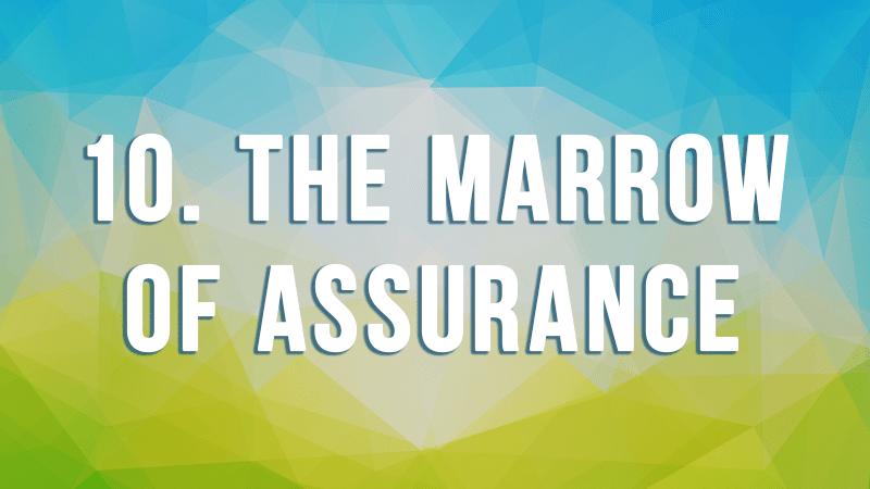 10. The Marrow of Assurance