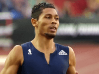 Christian sprinter gives thanks to God after winning gold
