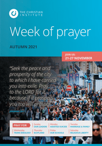 Week of Prayer: Autumn 2021 leaflet